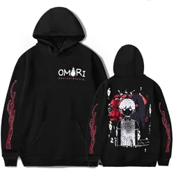 2023 Omori Red Space Hoodie Merch Popular Graphics sided Print Unisex Trendy Casual Streetwear Tops