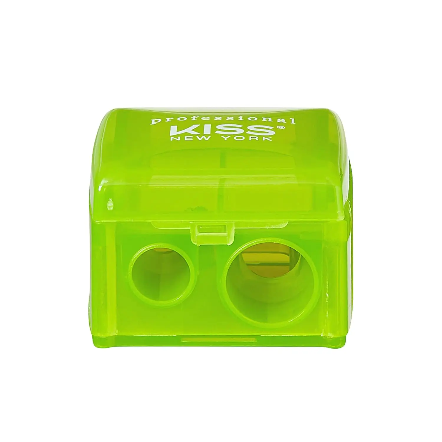 

Dual Hole Cosmetic Pencil Sharpener for Eyeliner & Lip Liner, Easy to Use & Clean, Compact Portable Tool