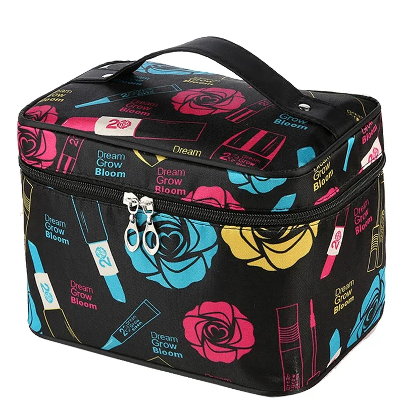 

Large cosmetic bag large capacity cute bag simple waterproof beauty wash bag travel carrying bag ZDH240 Perfume stand Bag