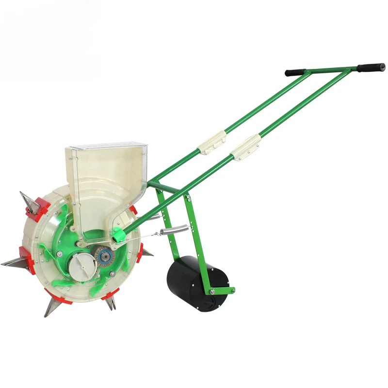 Push roller seeder, adjustable peanut soybean corn seed planting