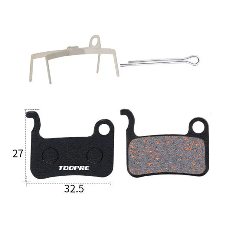 1 pair Disc Brake Pads Bicycle Outdoor Accessories Mountain Bike Replacement TP-01B TP-01D TP-01E Durable Practical