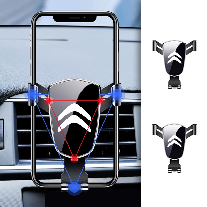 with Hook Air Vent Mount Anti-Shake Stable For Citroen C4 C3 C5 C1 C2 Berlingo Celysee Cactus Picasso Aircross Saxo Grand