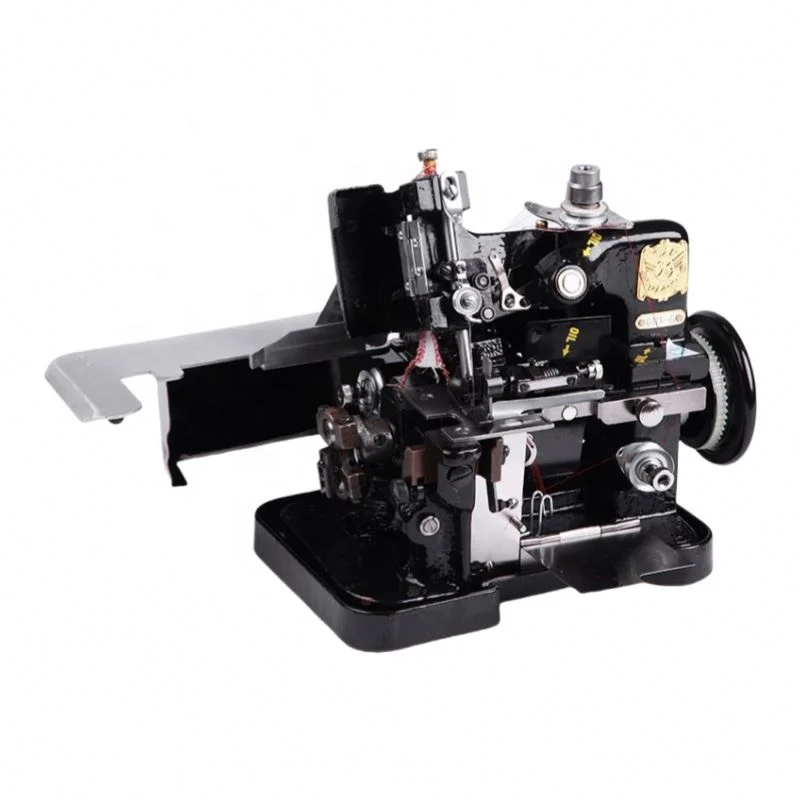 Mini Portable Industrial Overlock Sewing Machine Hot Selling with China Good Price for Home Use Featuring Core Motor Component