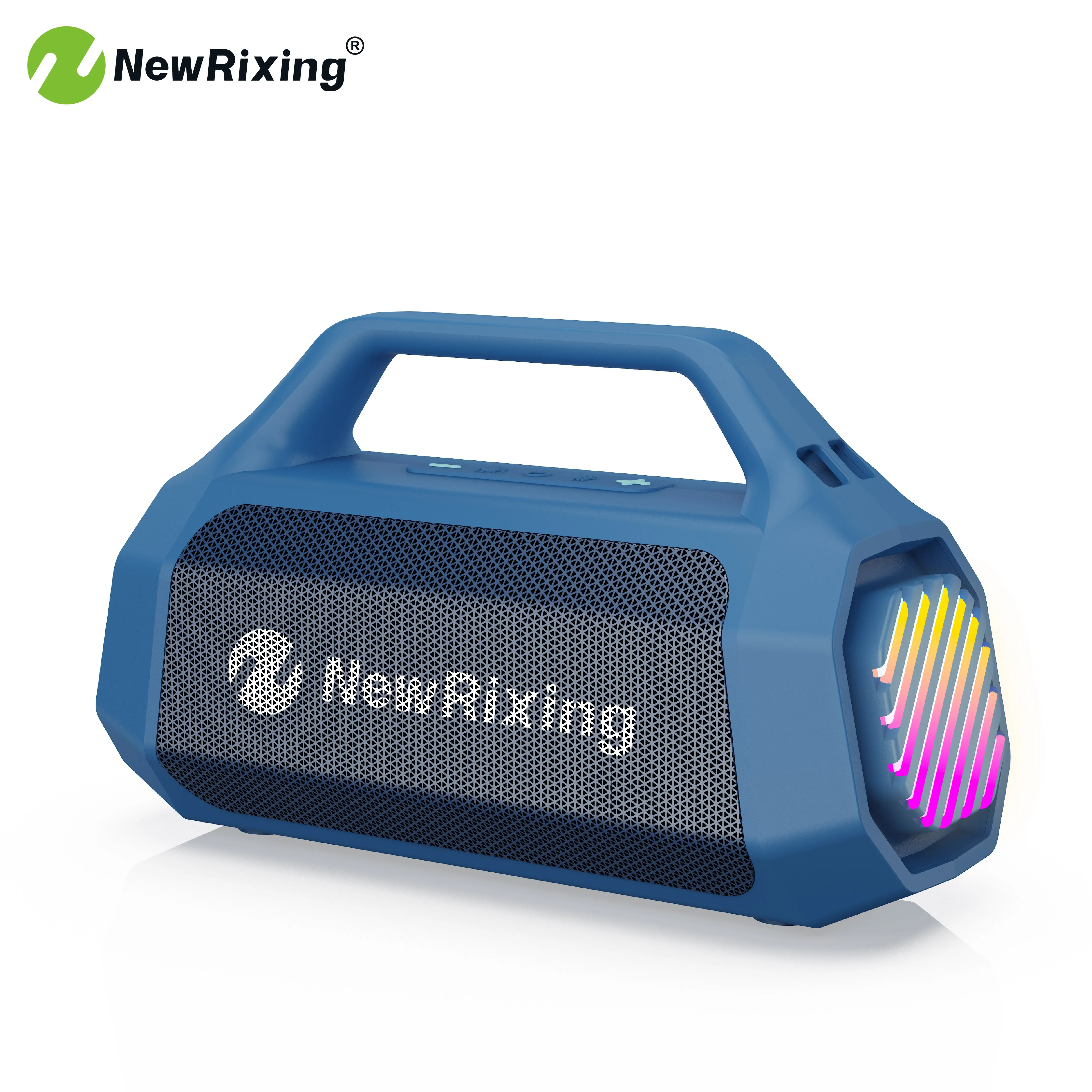 

Беспроводная колонка мощностью 50 Вт с сабвуфером, USB, TF, AUX, встроенным микрофоном, TWS, функцией громкой связи, микрофонным интерфейсом, подсветкой RGB