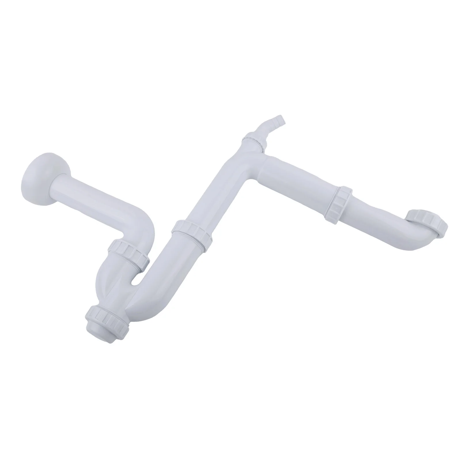 For Kitchen Sink Efficient Water Flow Kitchen Drainage System As Shown Kitchen Plumbing 360-degree Adjustment 40mm Diameter