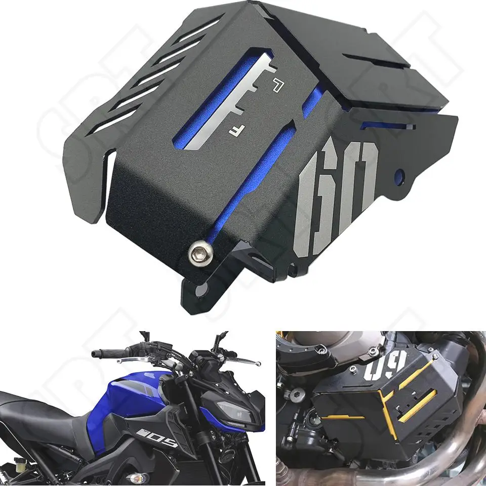 

For Yamaha MT 09 FZ09 FJ09 MT-09 Tracer 900 XSR900 2014-2020 Motorcycle Accessories Engine Coolant Recovery Tank Shielding Guard