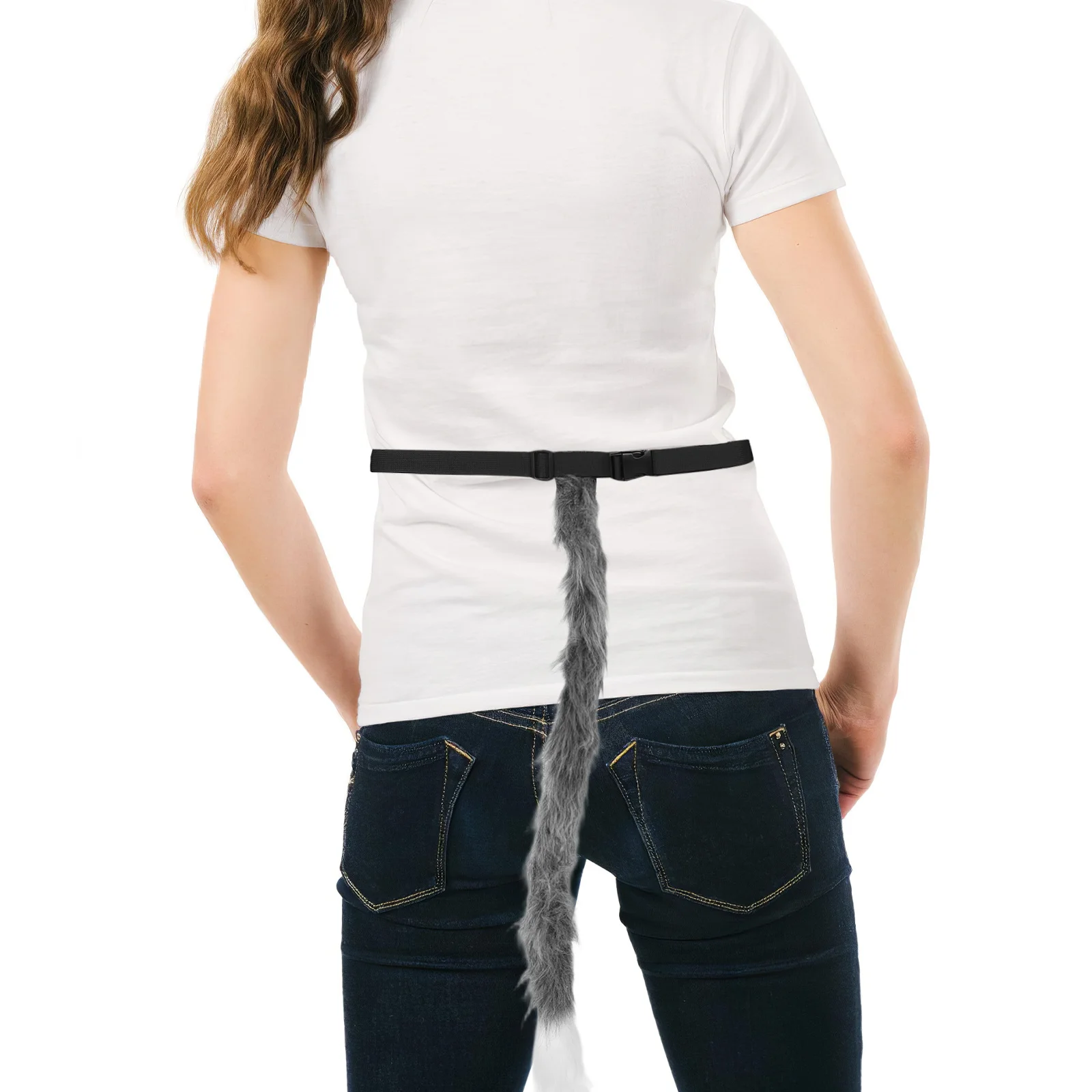 

1 комплект, кошачьи уши, хвост, длинные волосы ручной работы, набор аксессуаров для косплея, легкий, удобный, для ролевых игр, вечерние нарядные костюмы, реквизит