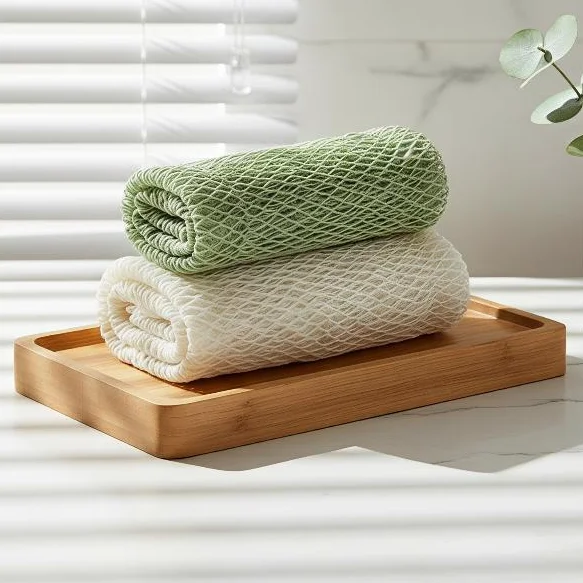 African Mesh Bath Sponge Exfoliating Back Scrubber Shower Foam Net Towel Long Body Cleaning Bath Accessory