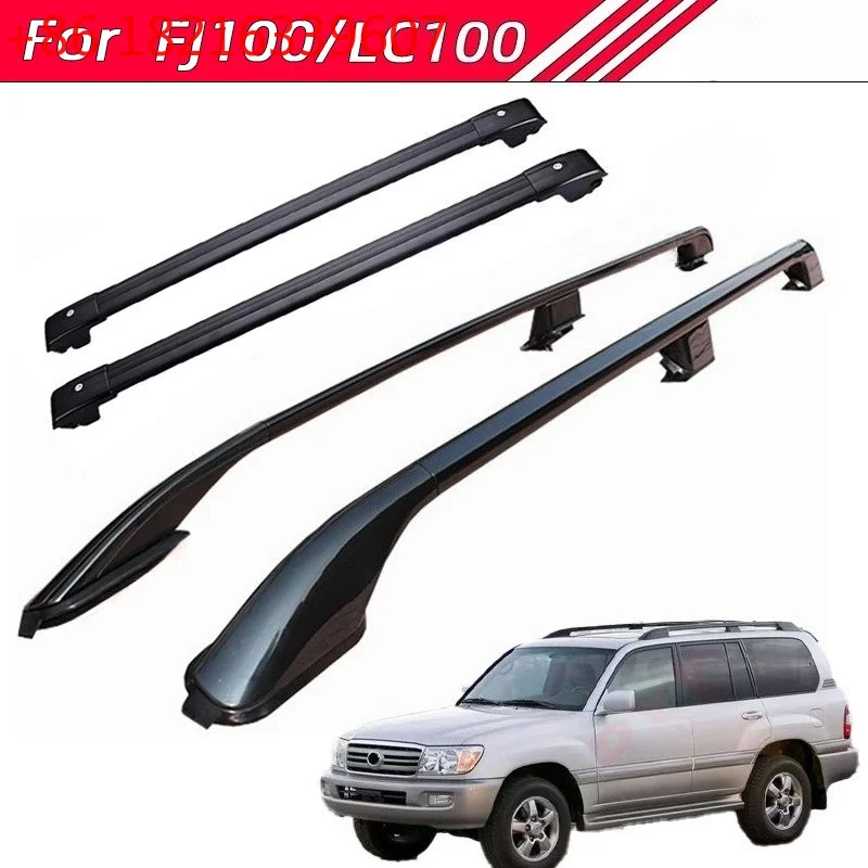 YAO Applicable for Toyota Land Cruiser LC100 FJ100 98-06 Aluminum Roof Rack Cross Bars Luggage Carrier Rack Exterior Car Accesso