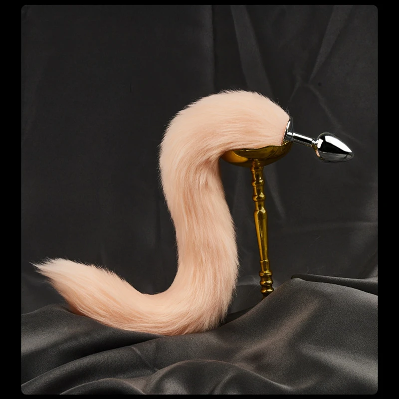 Fox Tail Anal Plug Sexy Anal Toy For Women Adult Sex Product Men Butt Plugs Stainles Steel Anal Plug Cosplay Sex Toys For Couple image 6
