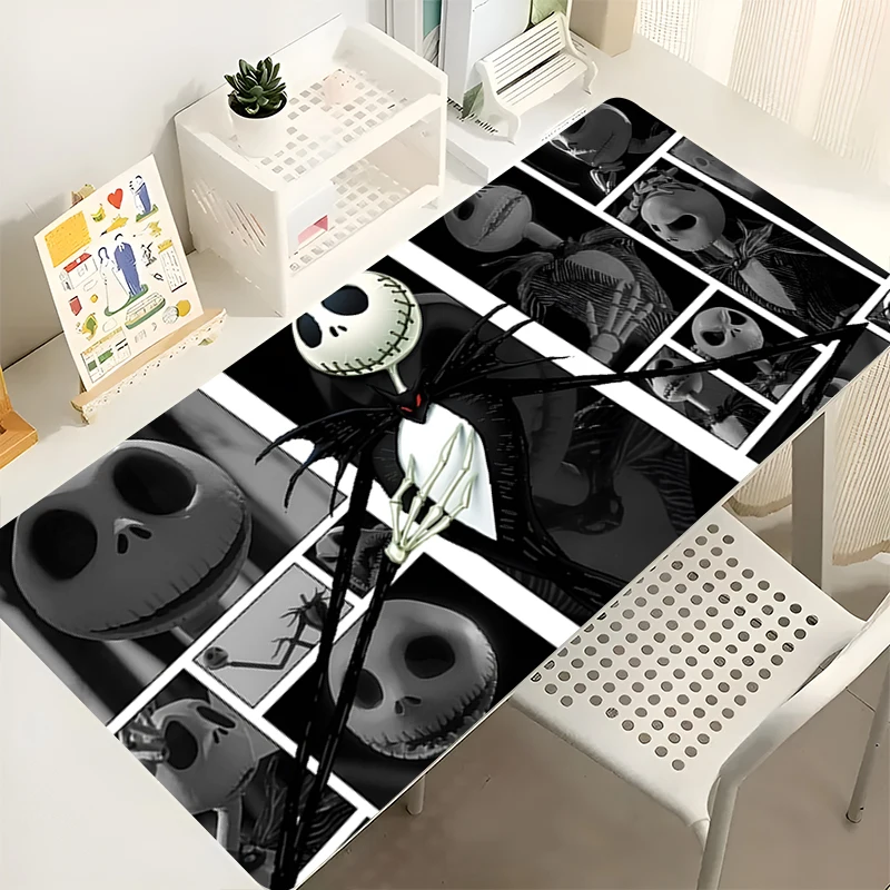 

Mouse Pad J-jack S-skellington Office PC Accessories Extended Pad Anime Pattern Desk Mat Anti-slip Rubber Mousepad Gaming Mats