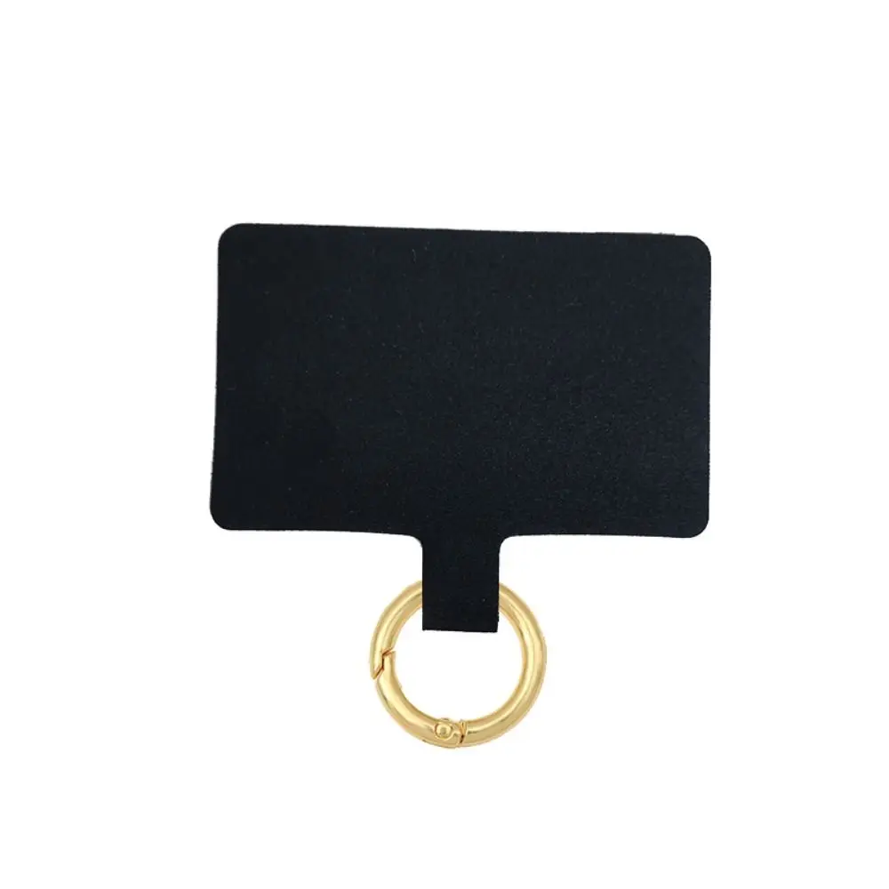 Safety Detachable Phone Lanyard Gasket Metal Backle Attachment Mobile Tether Pad Durable Replacement Phone Patch Phone Case