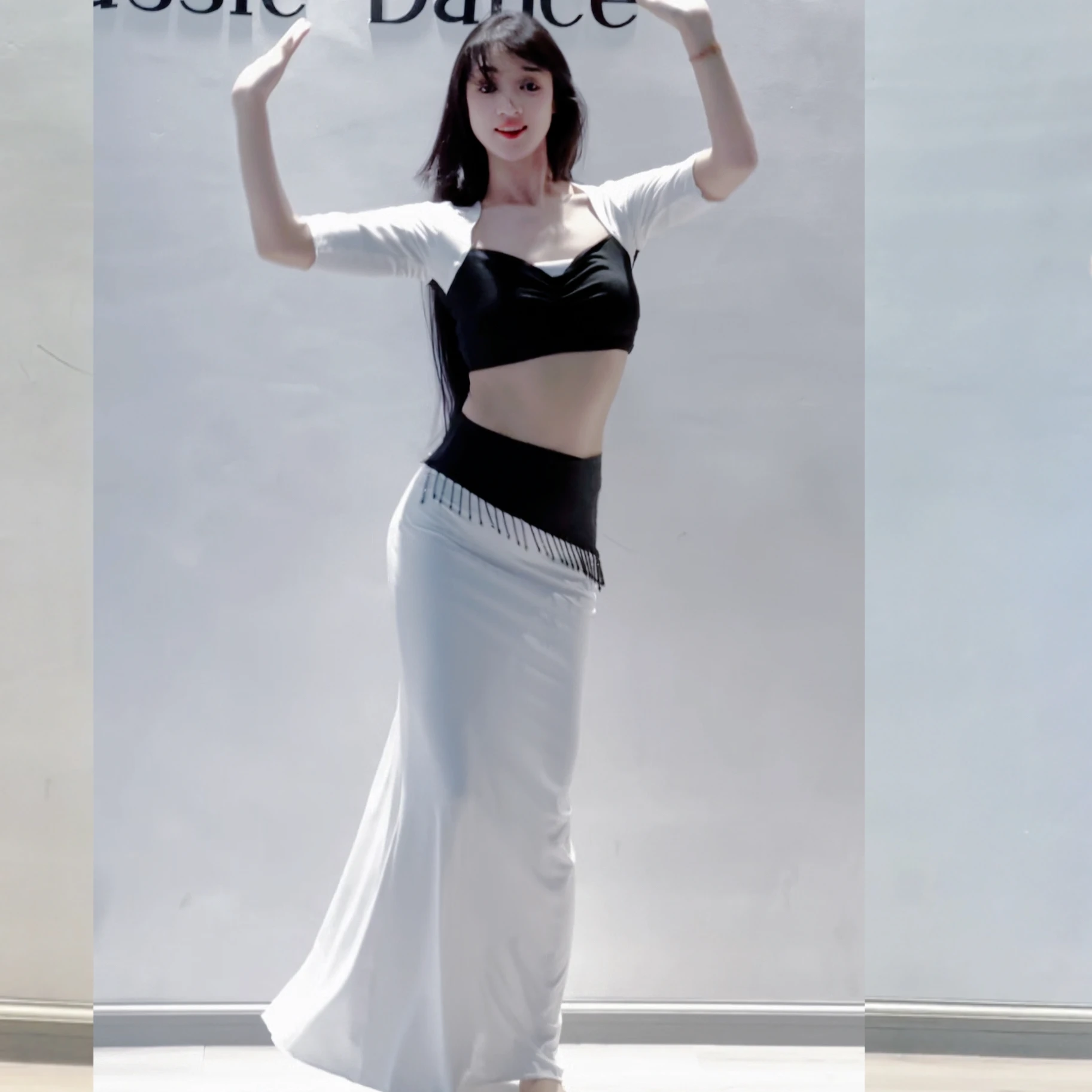 

New belly dance costume women's sexy V-neck top+tassel long skirt set adult oriental dance professional performance outfit