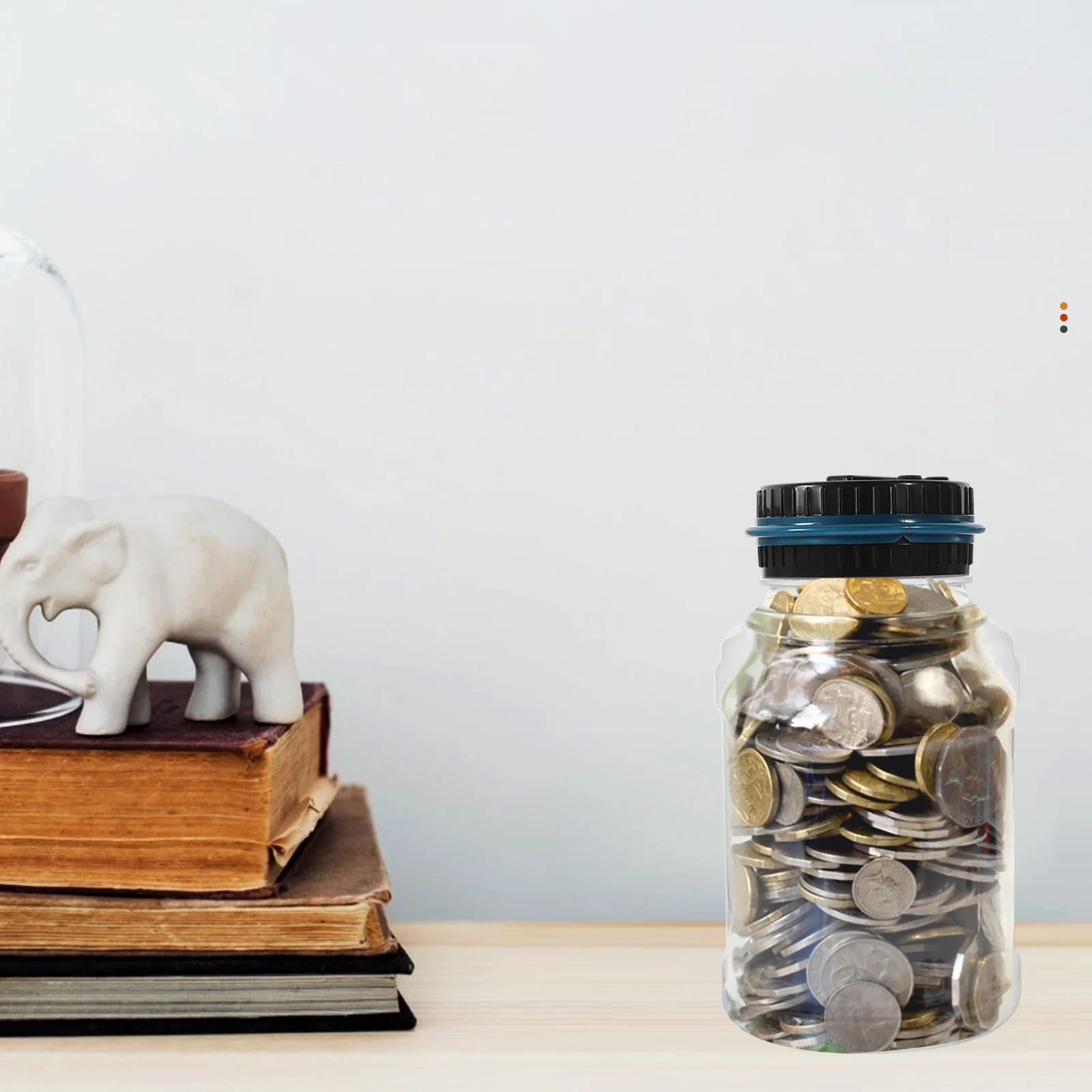 

Electronic Money Bank Digital Count Display Automatic Coin Calculator Creative Saving Jar for Kids and Adults Digital Saving Pot