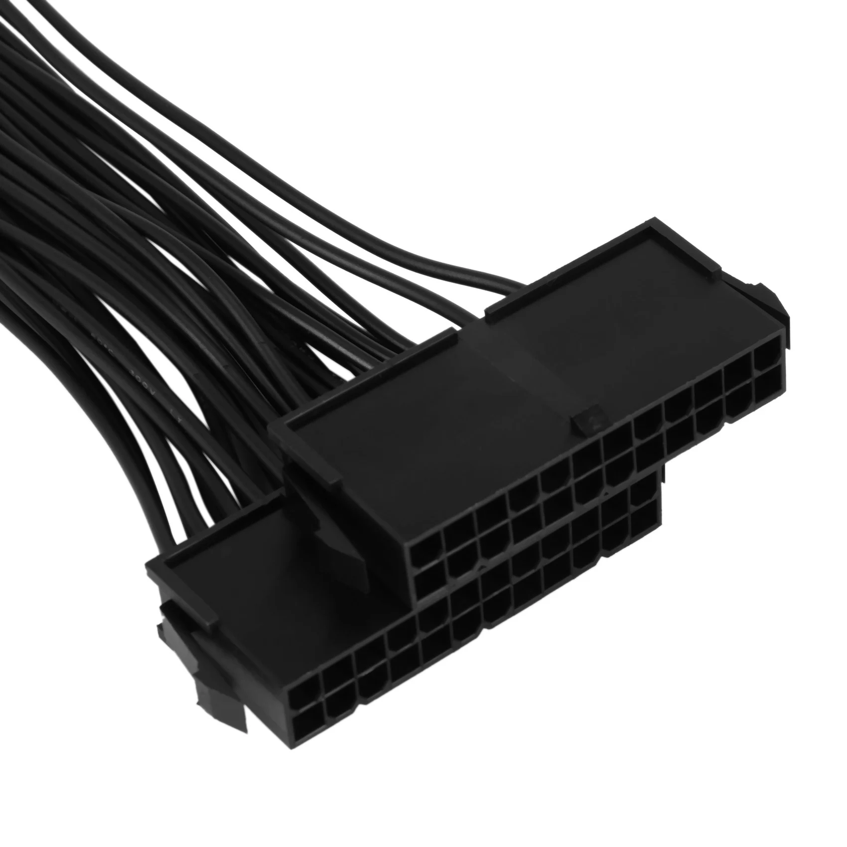 Ingenious-10X Power Supply Splitter, Dual PSU Cable Adapter 24 Pin 20+4 Pin ATX Motherboard Adapter Extension Cable