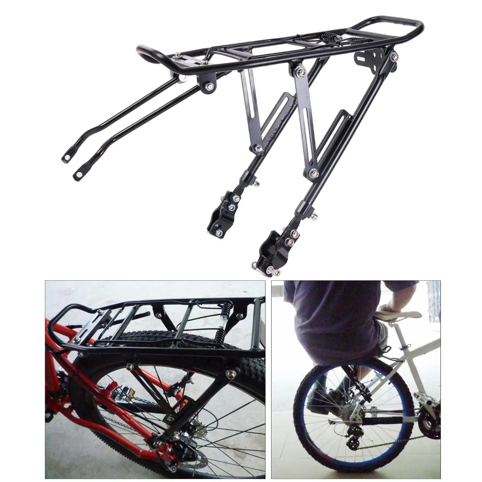 Bicycle Rear Cargo Bike Touring Load Rack Shelf Racks Shelf Tailstock Equipment Suitable For 24\