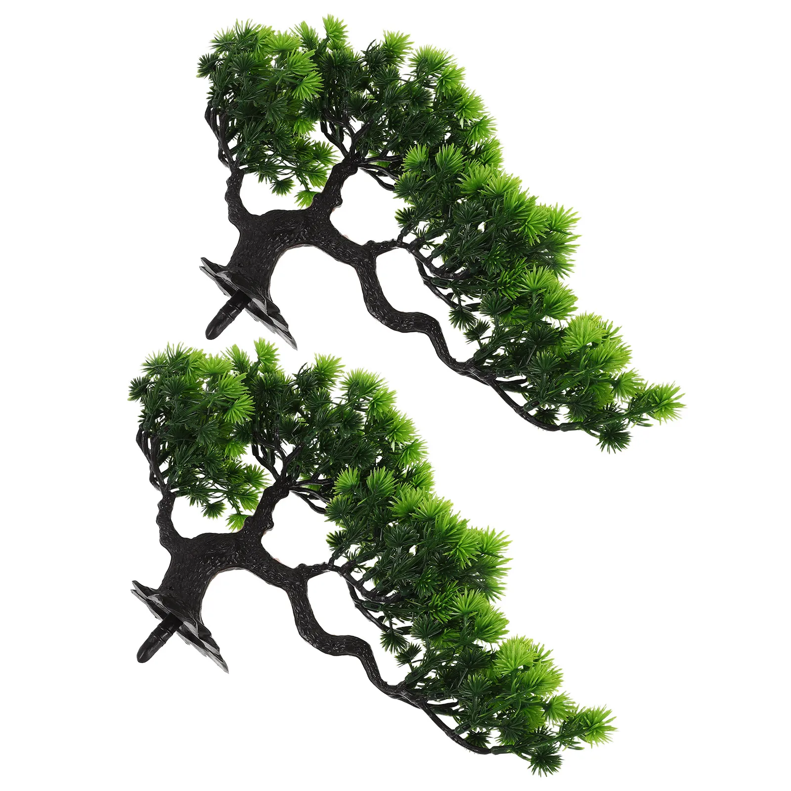 2Pcs Artificial Bonsai Tree Si - đánh giá và giá Bonsai Tree Zen Garden