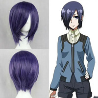 Tokyo Ghoul Touka Kirishima Wig Cosplay Costume Kirishima Toka Women Short Synthetic Hair Halloween Party Cosplay