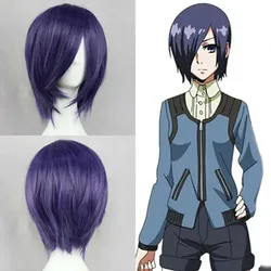 Tokyo Ghoul Touka Kirishima Wig Cosplay Costume Kirishima Toka Women Short Synthetic Hair Halloween Party Cosplay