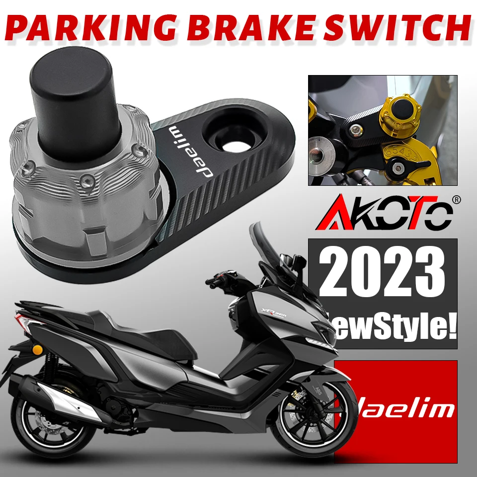 Motorcycle Parking Brake Switch FOR Daelim XQ 125 / XQ1 125 / XQ2 250 XQ250 RT3 RT2 Control Lock Clutch Ramp Braking Accessories