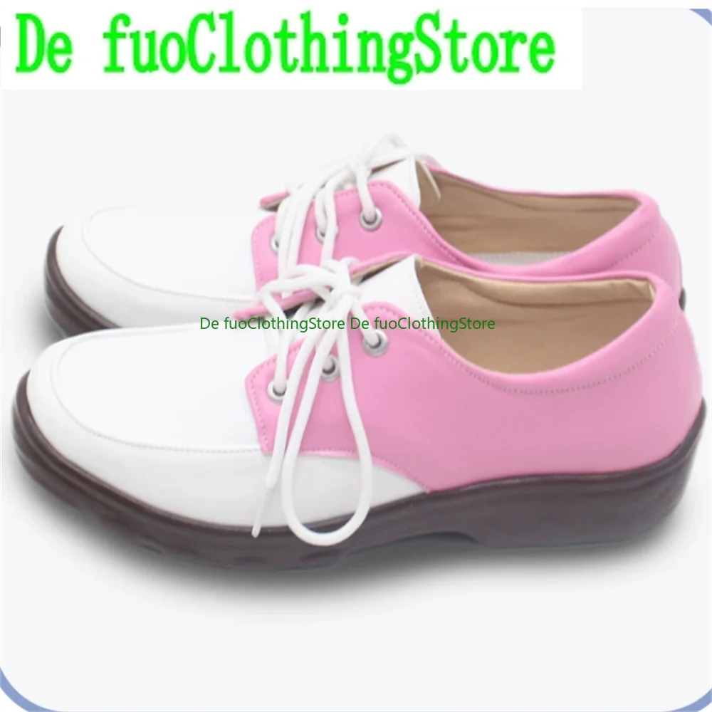 DefuoClothing Store Shimoe Koharu archivo azul zapatos de Cosplay botas juego Halloween Navidad personaje de Anime accesorios de fiesta