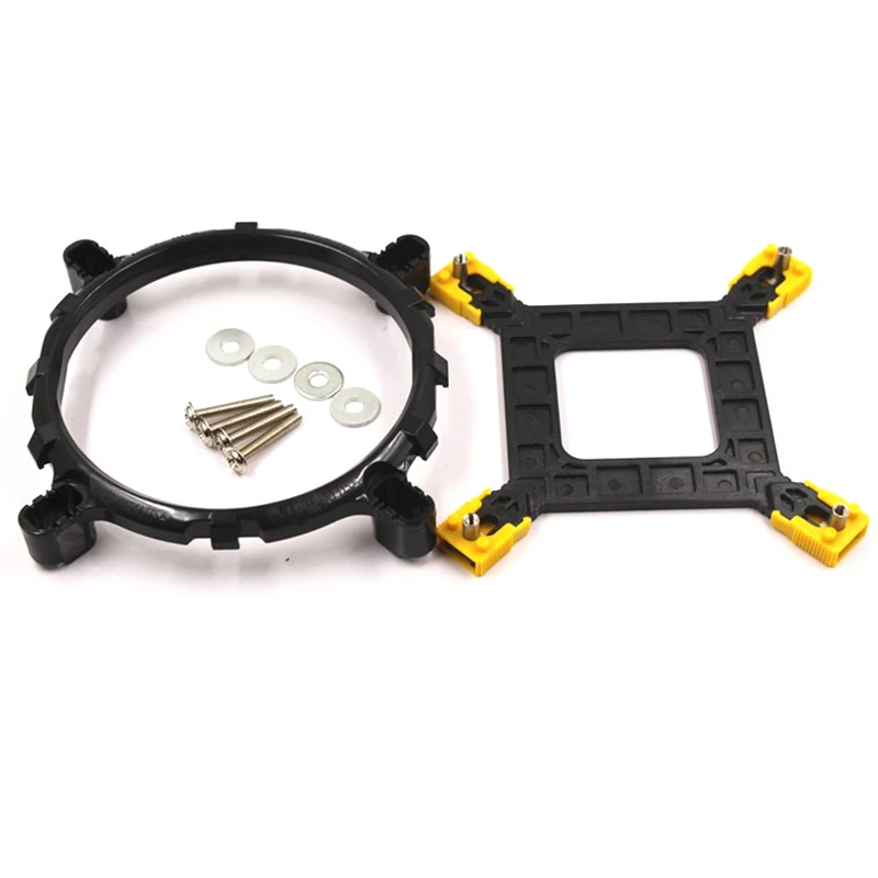 CPU Fan Bracket Holder Radiator PC Cooling Fans Heatsink Holder Stable Practical Easy Install For LGA775 115X 1366