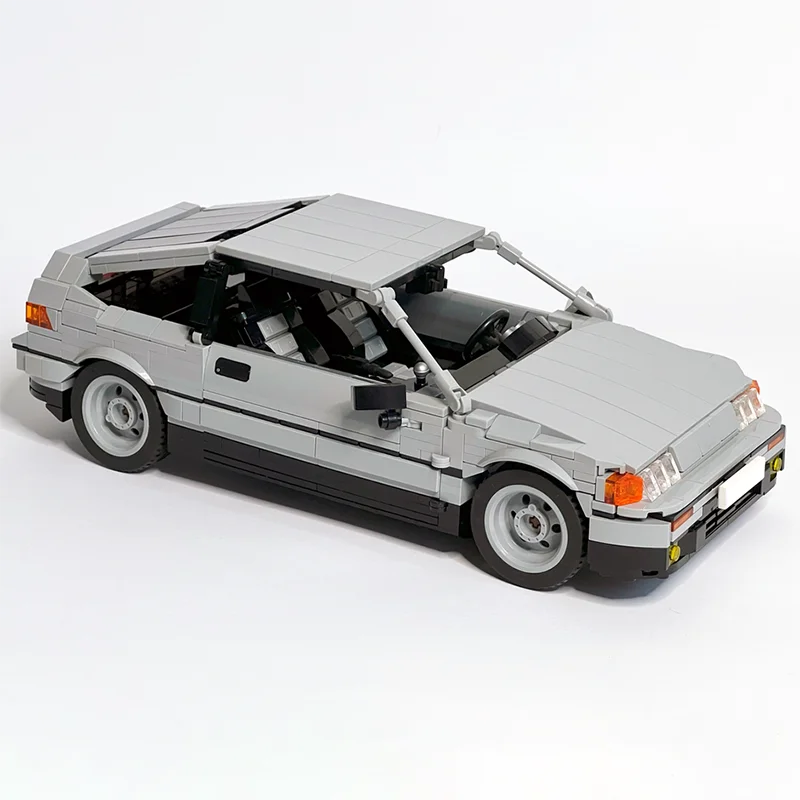 

Конструктор MOC CR-X Speed Champion: Классическая гоночная модель автомобиля, развивающая игрушка для детей, подарок, технологичные строительные блоки