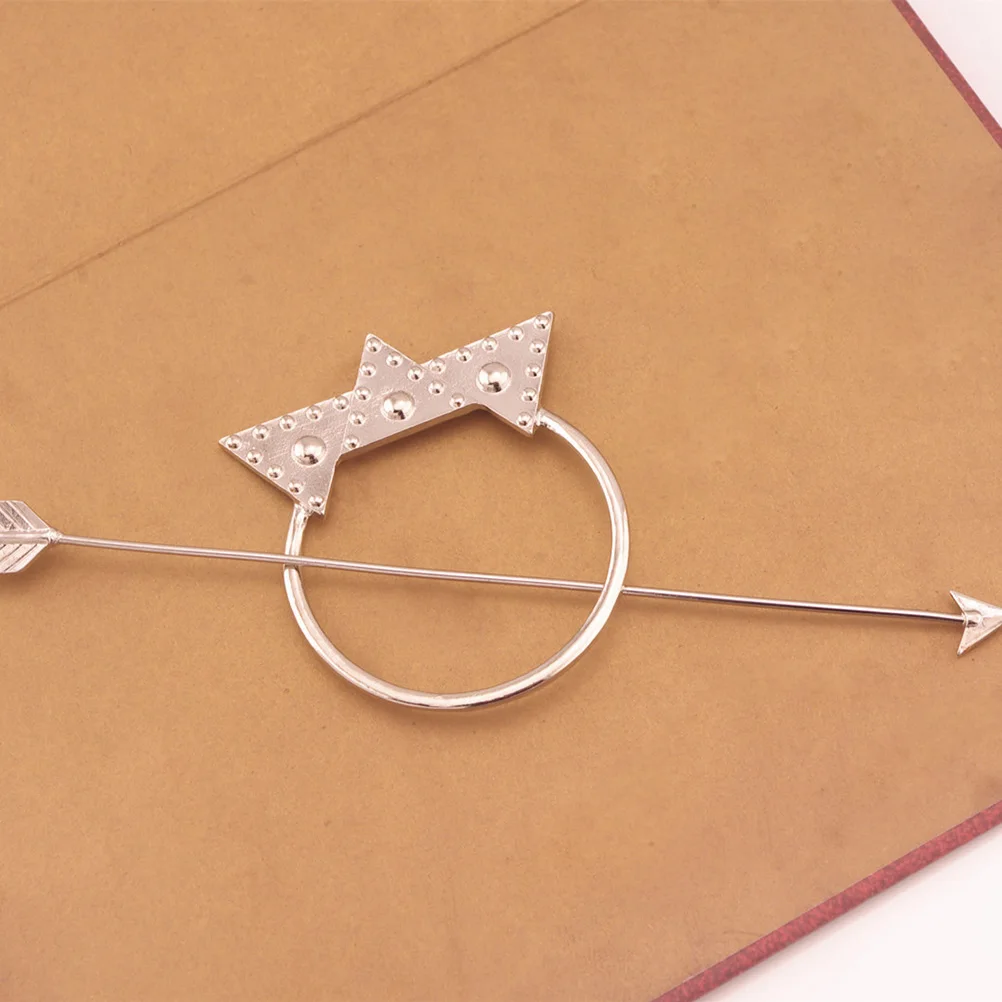 

3 Pcs Hair Barrettes for Women Vintage Accessories Stick Arrow Hairclip Creative Ponytail Holder