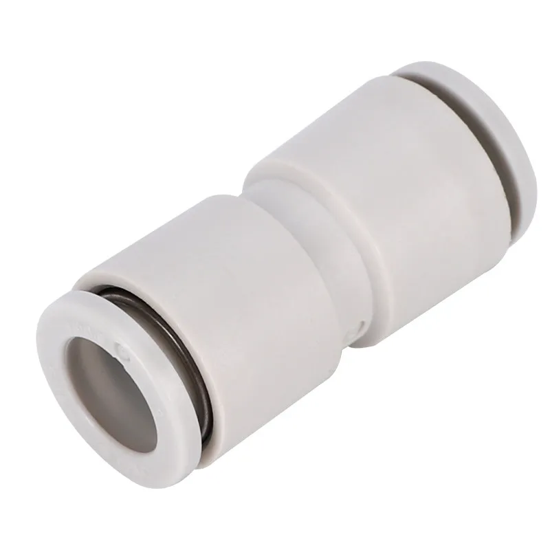 Pneumatic Tube Quick-Connect Reducing Straight Fitting KQ2H04/06/08/10/12-00/06/08/10