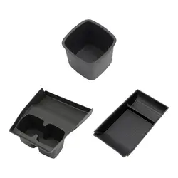Car Center Console Storage Box for SUZUKI Swift 2016-2024 Cup Holder Tray Organizer Accessories Armrest Storage Box