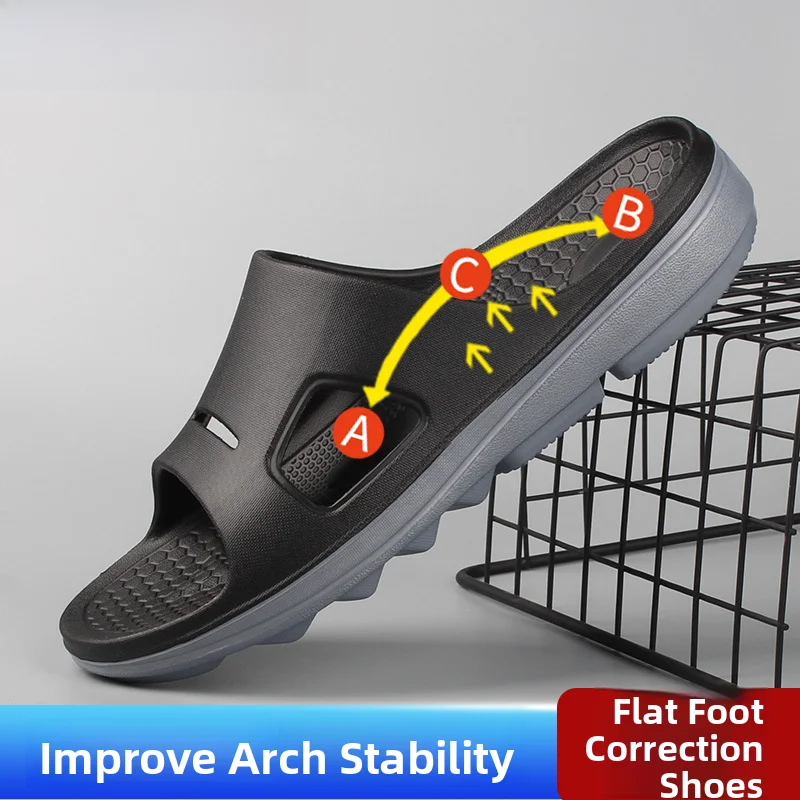 

Повседневные мужские тапочки из ЭВА Batoom, легкие тапочки без шнуровки, нескользящие домашние тапочки на плоском каблуке, цвет Blo Sle