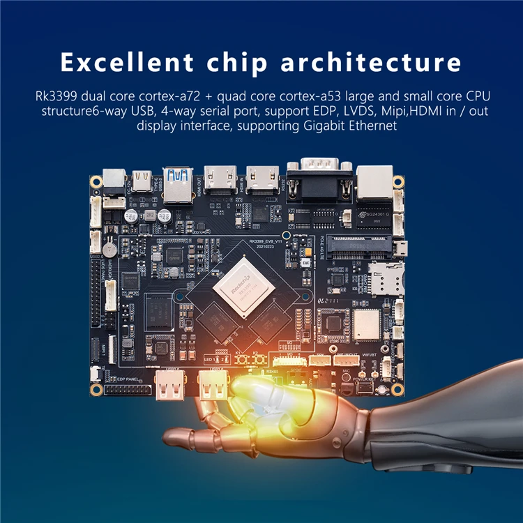 Rockchip Rk3399 안드로이드 스마트 홈 Pcb 회로 기판 개발 보드, 중국 제조 업체