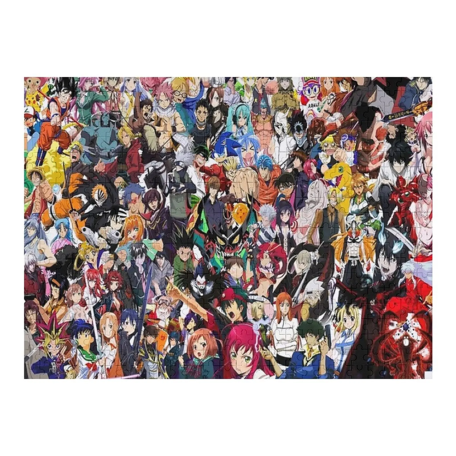 

Anime puzzle Jigsaw Puzzle Works Of Art Custom Gift Personalised Name Jigsaw Custom Puzzle