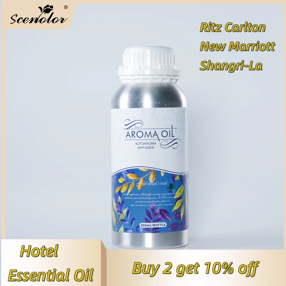 500ml Aluminum Organic Undiluted Perfume Oud Longlasting Hotel Essential Oil Pure Plant Extrat Room Fragrance Aroma Air Diffuse