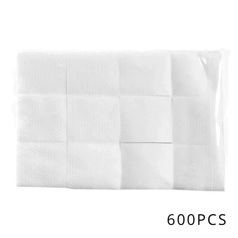 Großhandel 450/500/600PCS Gesichts Puff Wattepads Einweg Make-Up Zubehör Entferner Praktische Gesicht Baumwolle Pads Gesicht