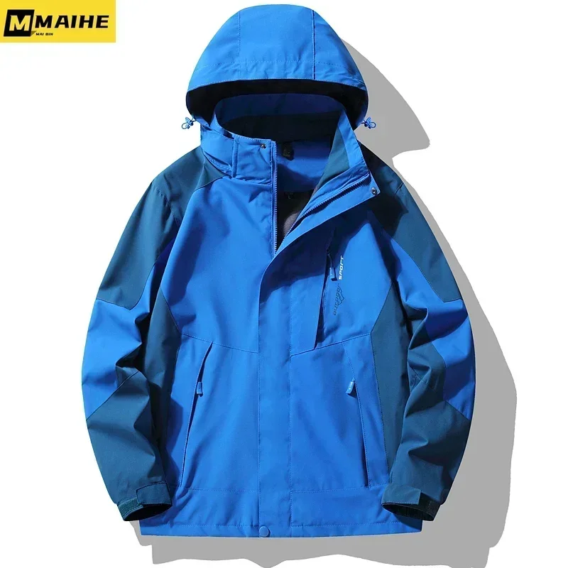 Gorpcore-chaquetas impermeables para hombre y mujer, abrigo cortavientos Unisex a prueba de viento para senderismo, acampada, pesca, correr, vida al