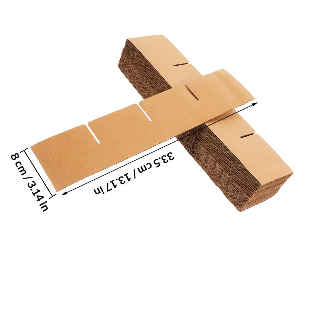 48Pcs Cardboard Packing Dividers for Moving Boxes Glassware Dinnerware Kitchenware Bottles Wine Glasses Dish Protection Shipping