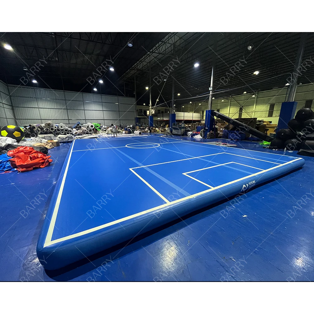 

Drop Stitch Inflatable Air Track Game Soccer Field High Quality Inflatable Air Track Court Tumbling Air Track Basketball Court