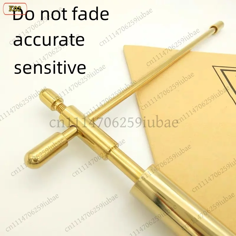 BK 2 Pcs/Set Dowsing Rods, Adjustable Water Detector Tool, Flexible Divining Rods for Finding Buried Water, Geomancy Equipment