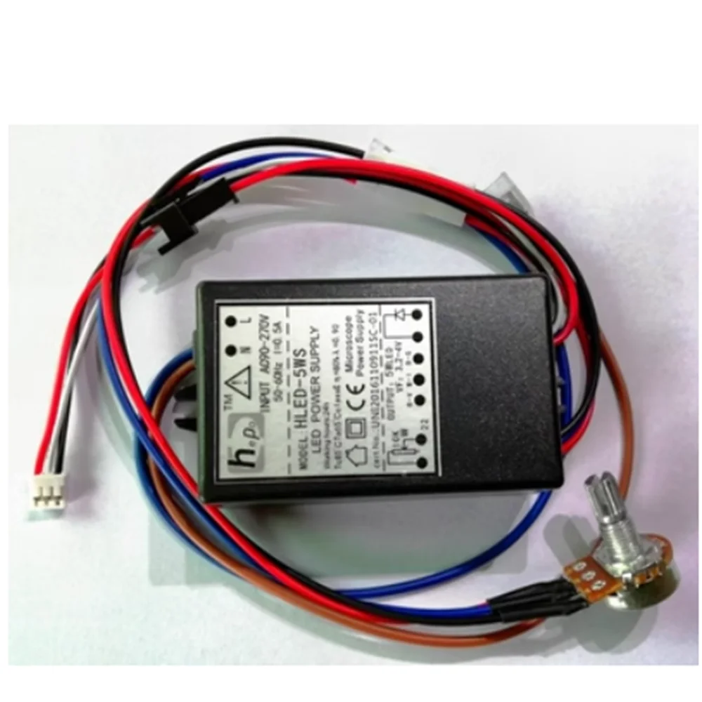 Microscope power supply LED dimming HLED-5W, HLED-5W1, HLED-5WS, YX-2-5V-1000mA