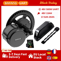 UART Bafang BBS02B BBS02 750W 48V Mid Drive Motor Electric Bicycle Conversion Kit Ebike Engine 48V 52V 13AH 17.5AH 20Ah Battery