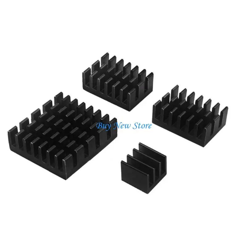 

20CE 4PCS Cooling Pad for Orange 5 Motherboard Radiators Copper /Aluminum Heatsink