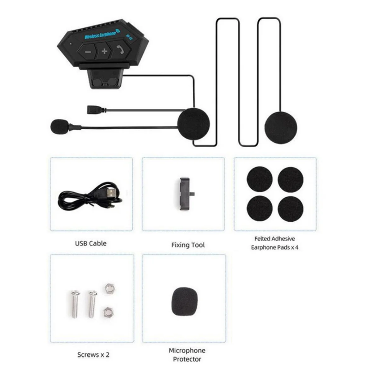 M85K Беспроводные Bluetooth-наушники для шлемов Электрический мотоцикл для езды Прием звонков BT12 Шлем Bluetooth-наушники