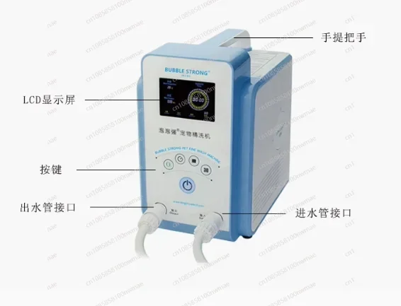 Deep Cleaning Pet Bath Spa - Micro Nano Bubble Machine for Dog & Cat Grooming, Skin & Coat Care at Home