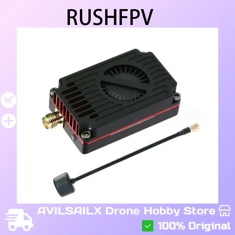 

Набор передатчиков и приемников RUSHFPV 3.3G 4 Вт VTX и VRX FPV