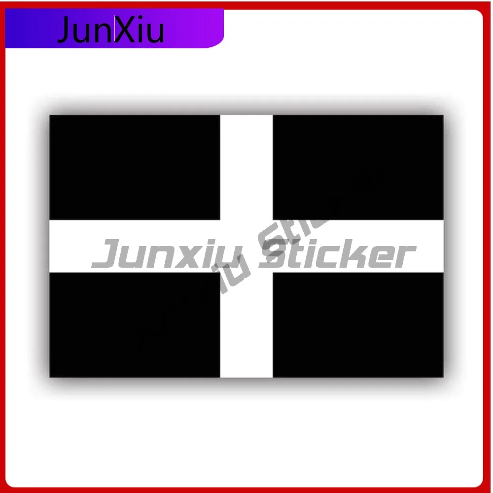 

Cornwall Cornish Flag Stickerwaterproof Outdoor Decalssaint Cool Window Waterproof Vinyl Decal For Laptops Sticker Outdoor