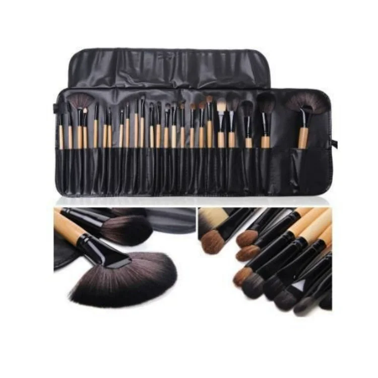 24 pcs Makeup Brush Sets Professional Cosmetics Brushes Eyebrow Powder Foundation Shadows Pinceaux Make Up Tools