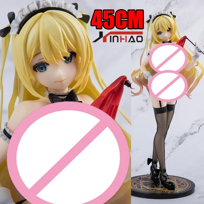 

45cm FREEing B-style Anime Bunny Girl figurine Eruru Maid Bunny 1/4 PVC Action Figure Adult Collectible Model Toys doll Gifts