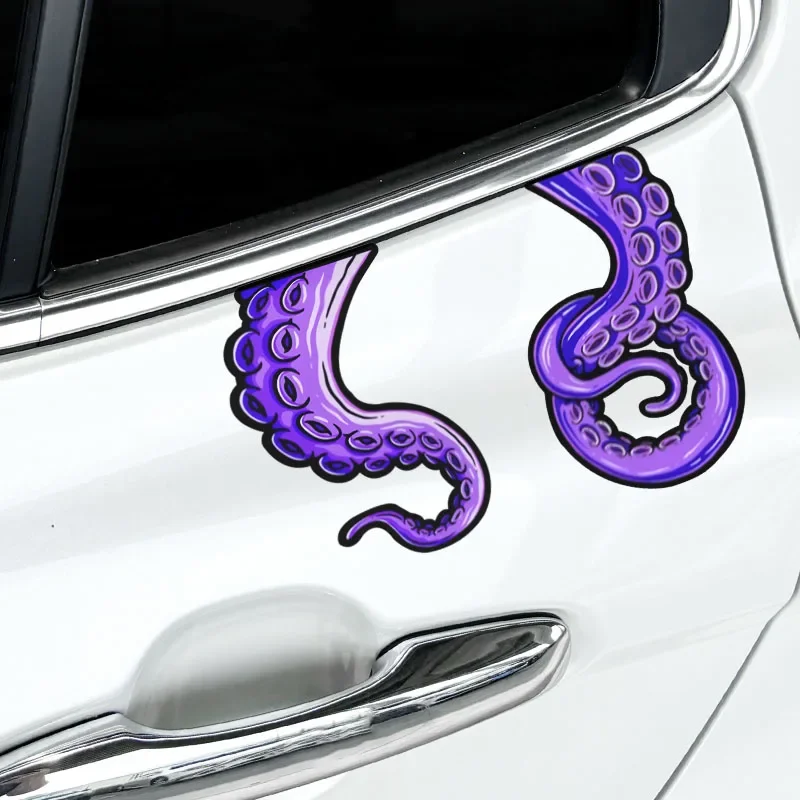 

Cool Vinyl for Motorbike Fuel Tank Trunk Car Window Rear Bumper Decoration Cthulhu Sea Monster Tentacle Motorcycle Stickers