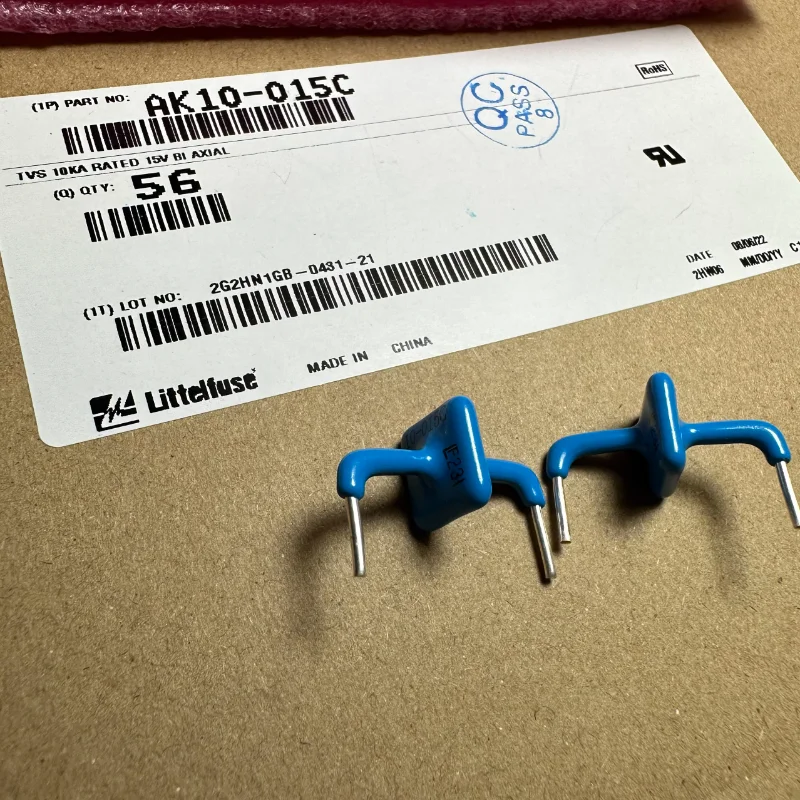 

TVS Littelfuse AK10-015C Transient Suppression Diode 10KA 15V
